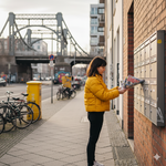 Flyerverteiler in Berlin
